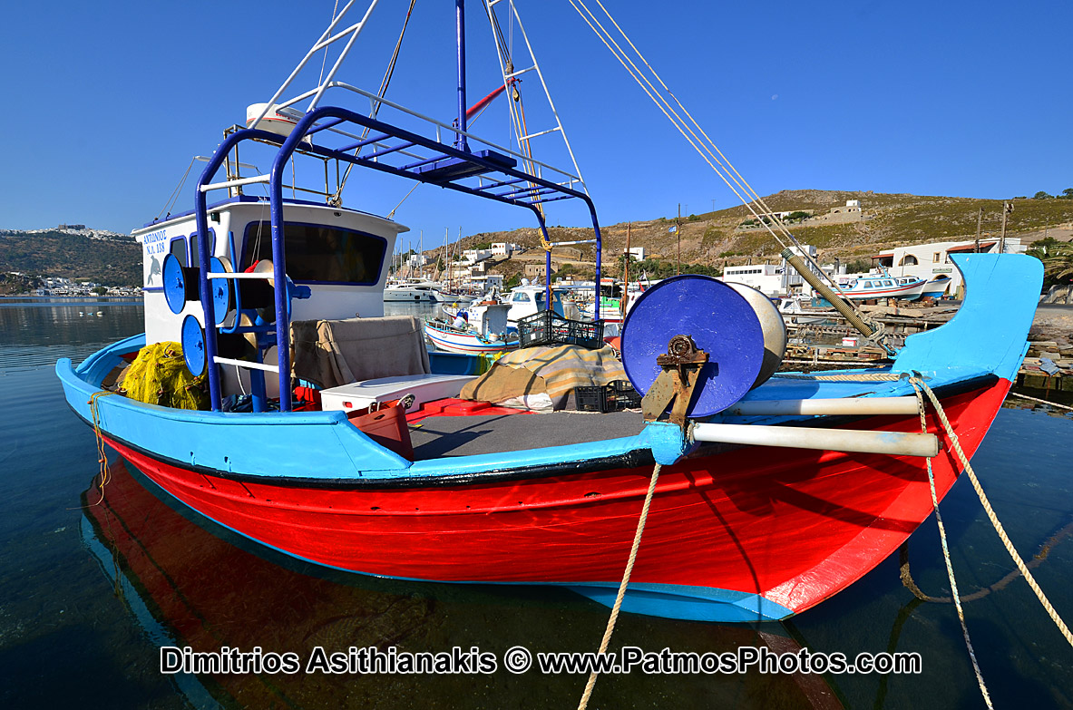 Patmos island Colors