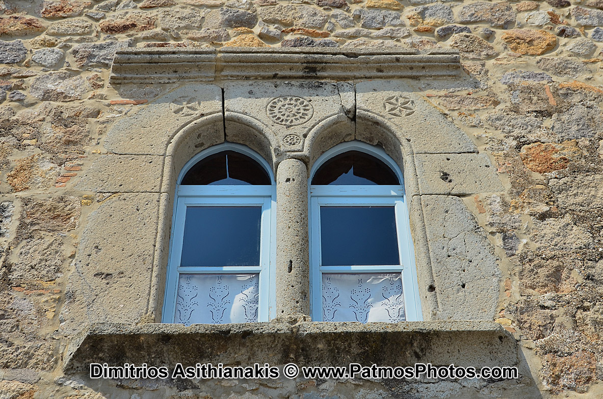 Patmos Chora Windows Photos