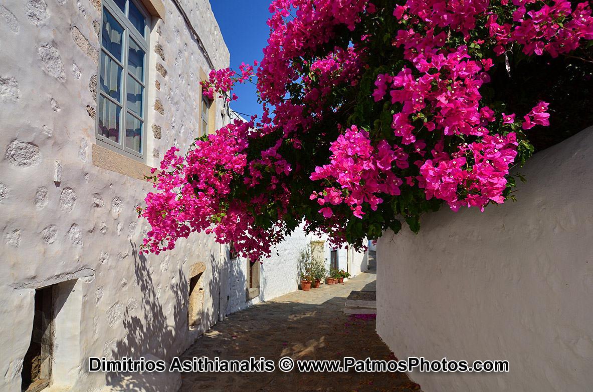 Patmos island Colors