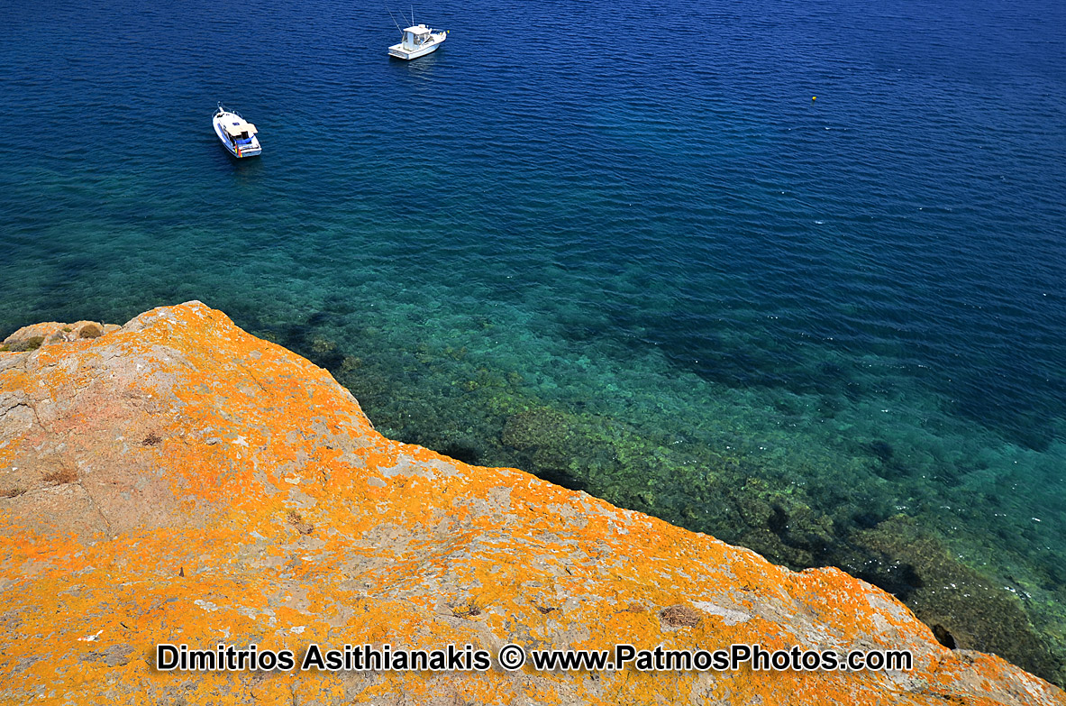Patmos island Colors