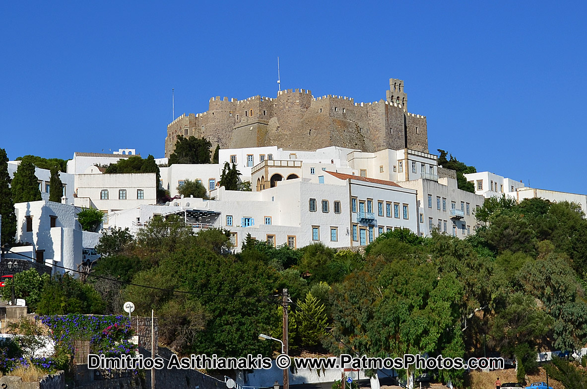 Patmos Chora Castle Photos