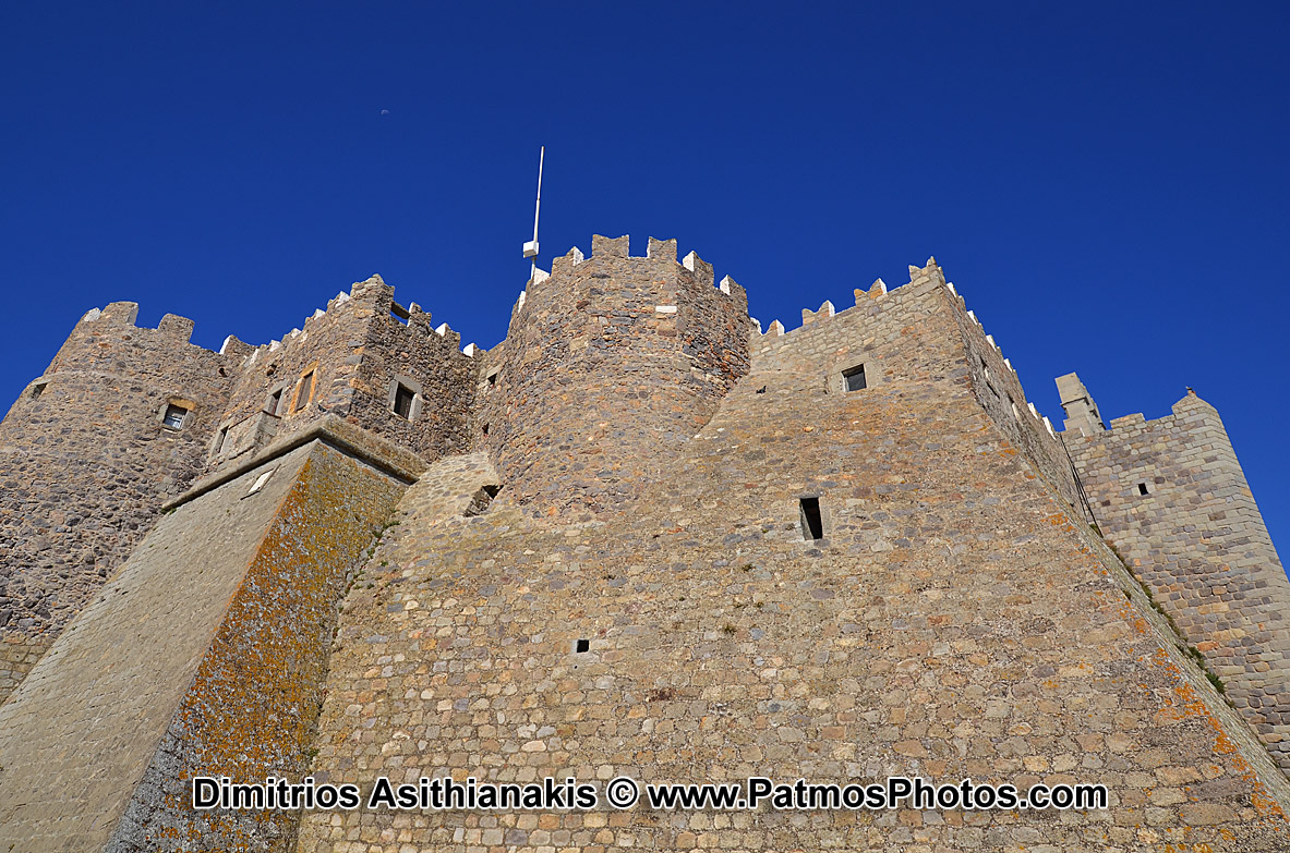 Patmos Chora Castle Photos