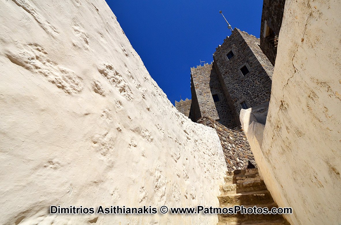 Patmos Chora Alleys Photos