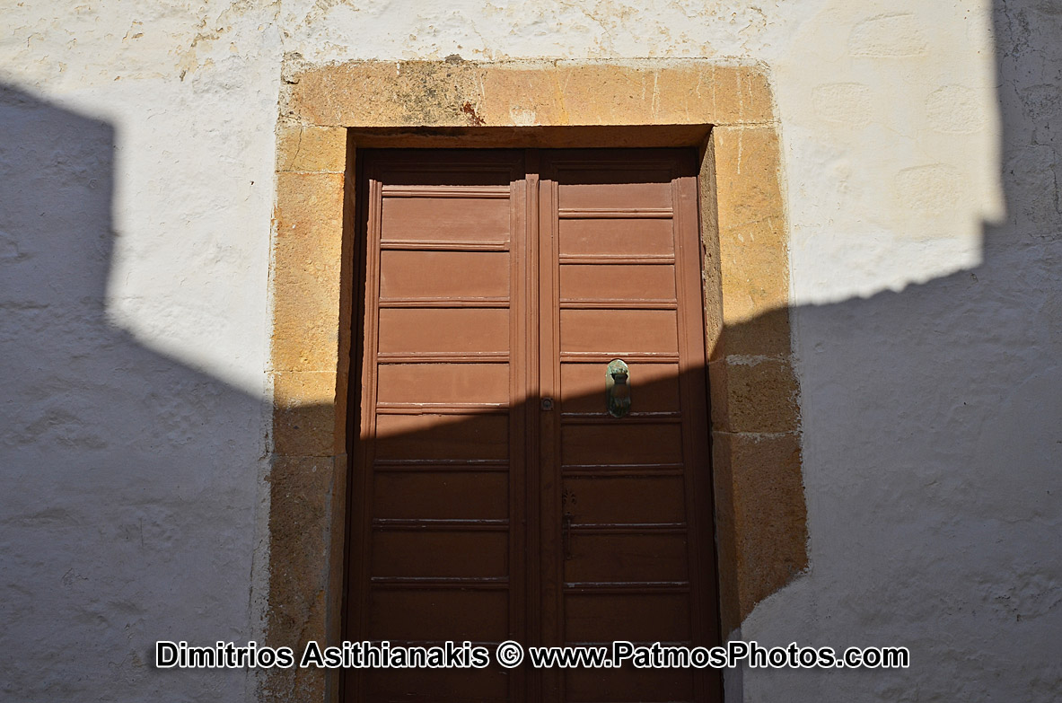 Patmos Chora Doors & Shadows Photos