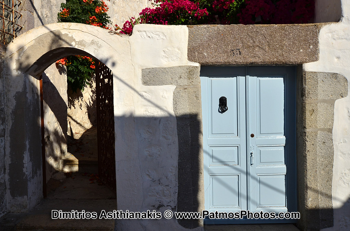 Patmos Chora Doors & Shadows Photos