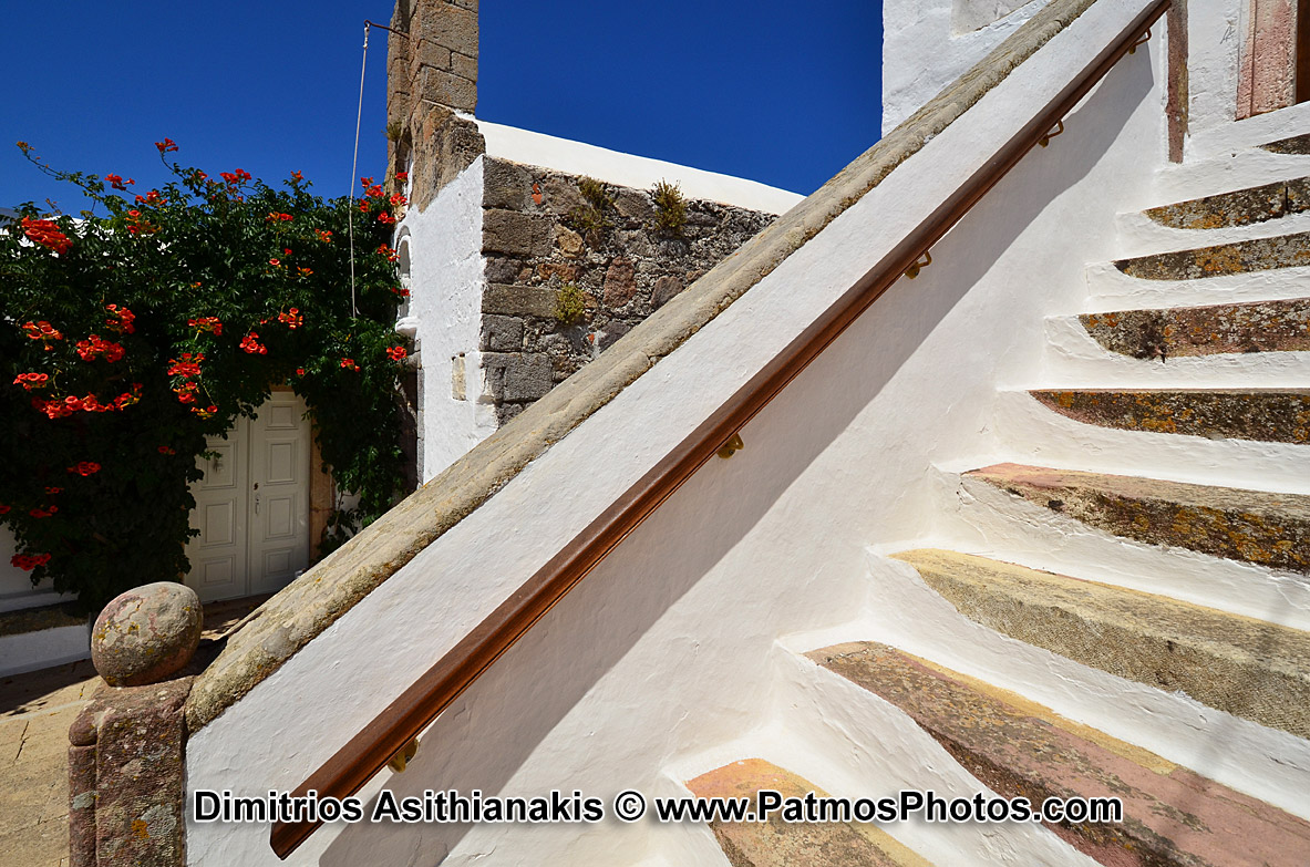 Patmos Chora Step Stairs Photos